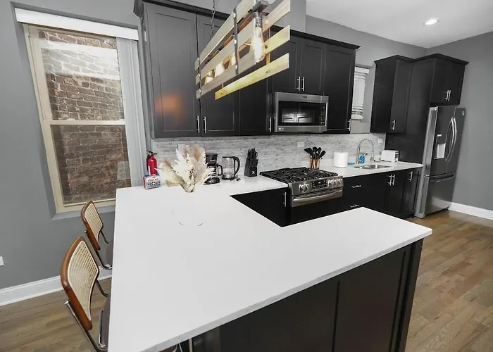Stylish 2br Near United Center & Mrt Appartement Chicago